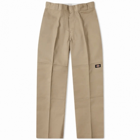 dickies khaki double knee